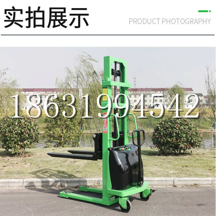 掇刀区电动叉车堆高车液压铲车电瓶1吨2吨站驾步行式小型全自动叉车